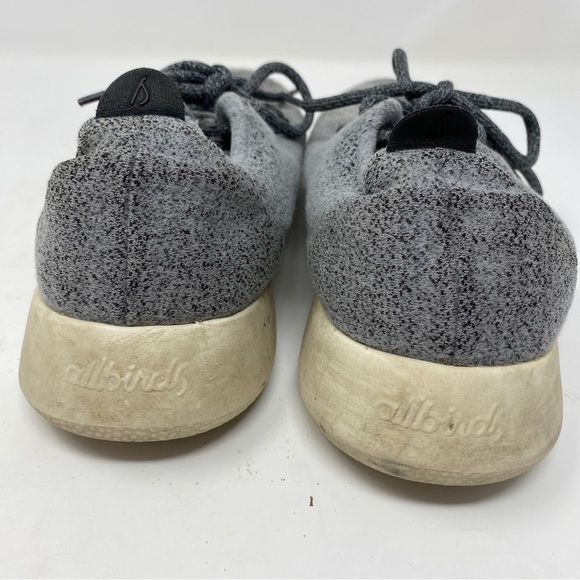 Allbirds men’s 10 wool runners light gray athletic sneakers washable - Picture 4 of 8